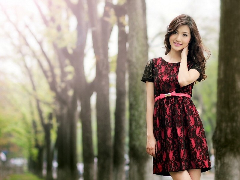 Nice Beautiful Girl With Hairstyle Desktop Photos Wallpaper - Cute Girl Wallpapers Hd - HD Wallpaper 