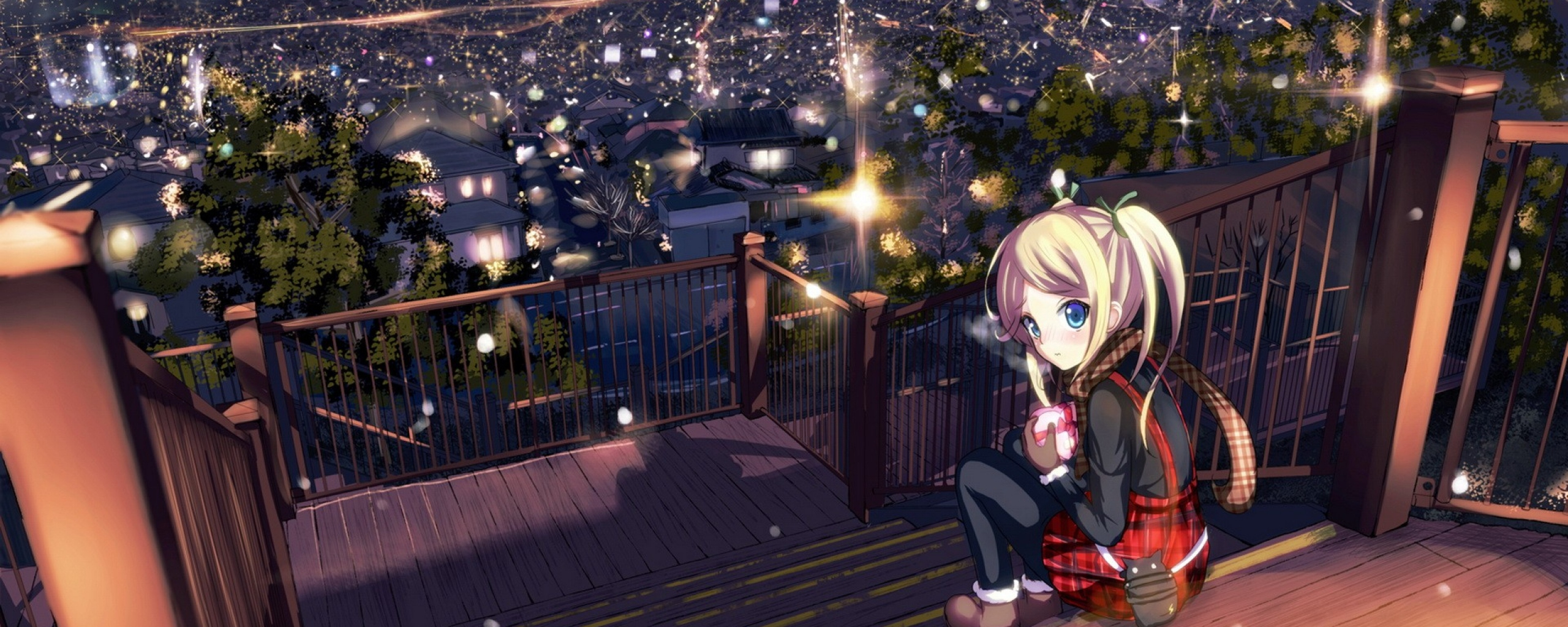 Anime Dual Wallpaper Hd - Download Wallpaper Dual Monitor - HD Wallpaper 