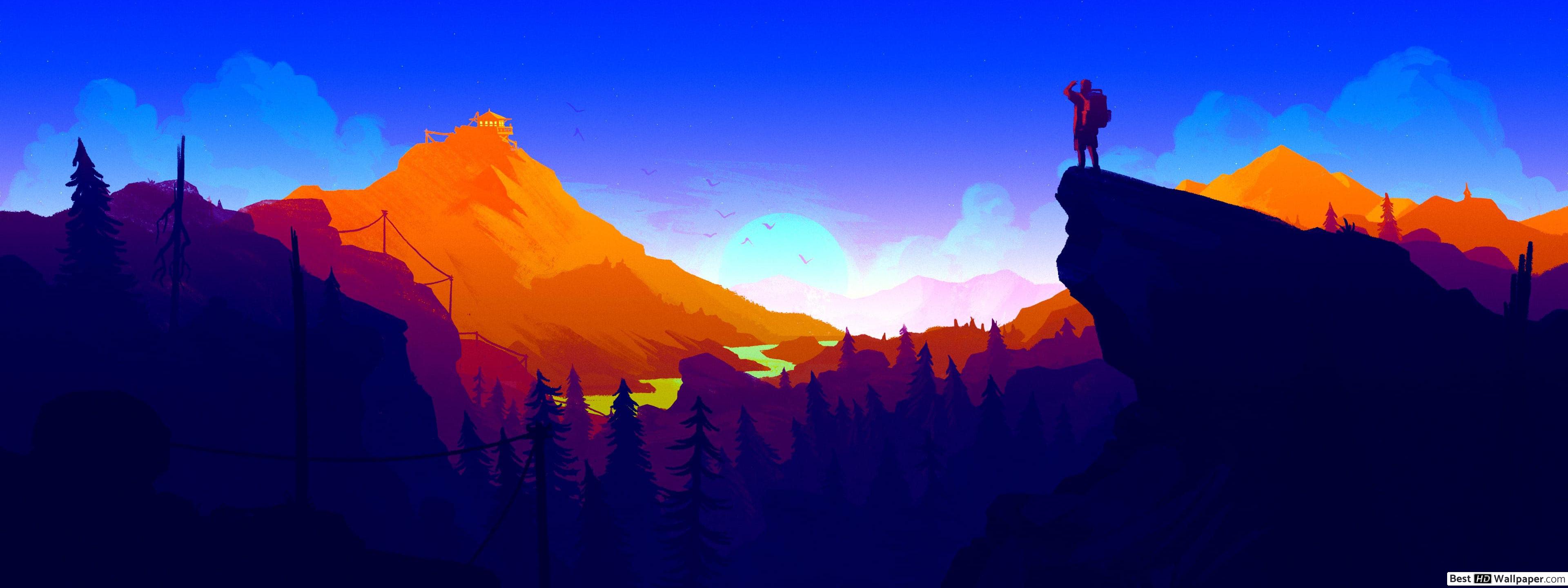 Firewatch Обои - HD Wallpaper 