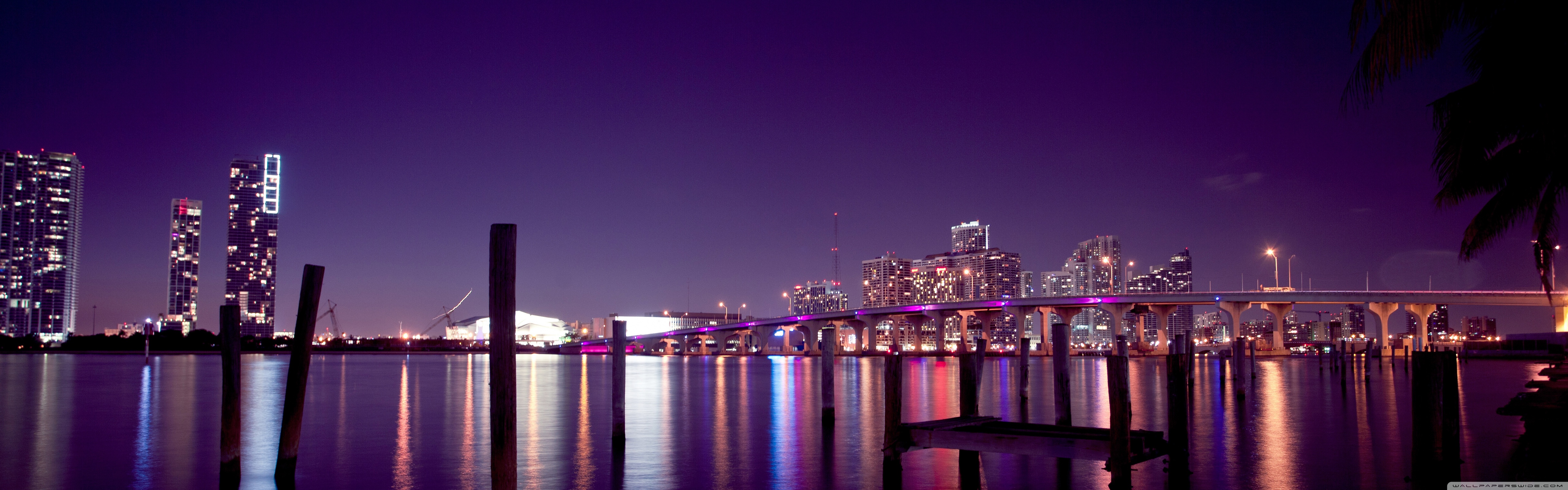 Photography Landscape Night City - HD Wallpaper 