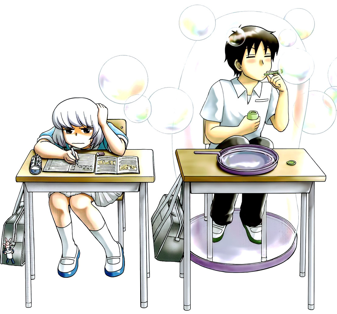 Tonari No Seki-kun High Quality Background On Wallpapers - Tonari No Seki Kun Yokoi X Seki - HD Wallpaper 