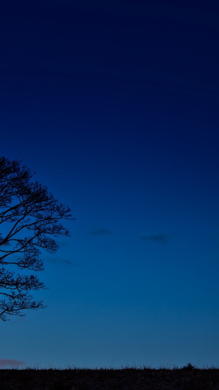 Dark Blue Sky Hd - HD Wallpaper 