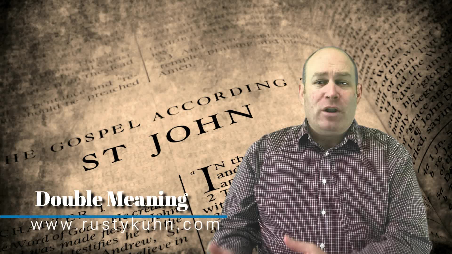 Open Bible In The Gospel Of John - HD Wallpaper 