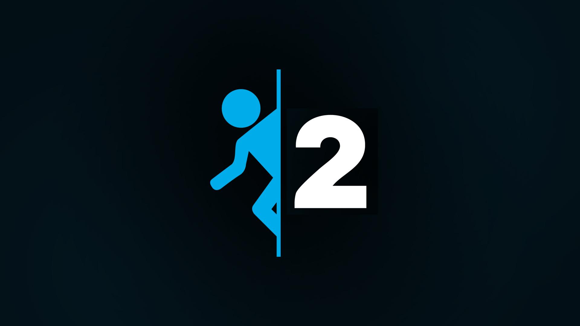 Portal 2 Logo - HD Wallpaper 