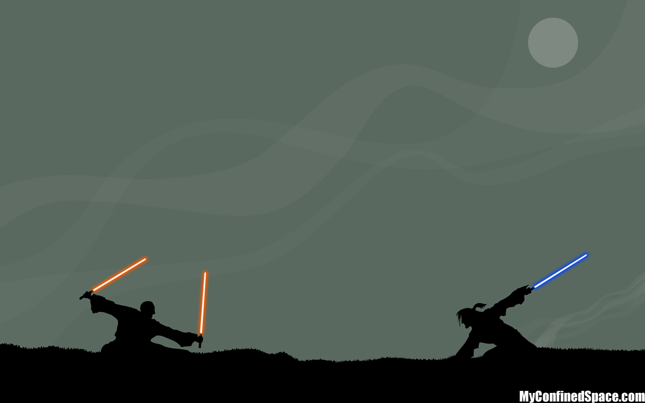 Dual Monitor Wallpaper - Background Design For Star Wars - HD Wallpaper 