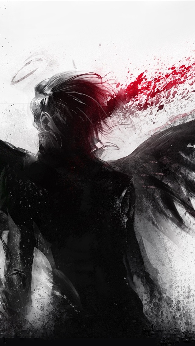 Angel Broken Wings - HD Wallpaper 