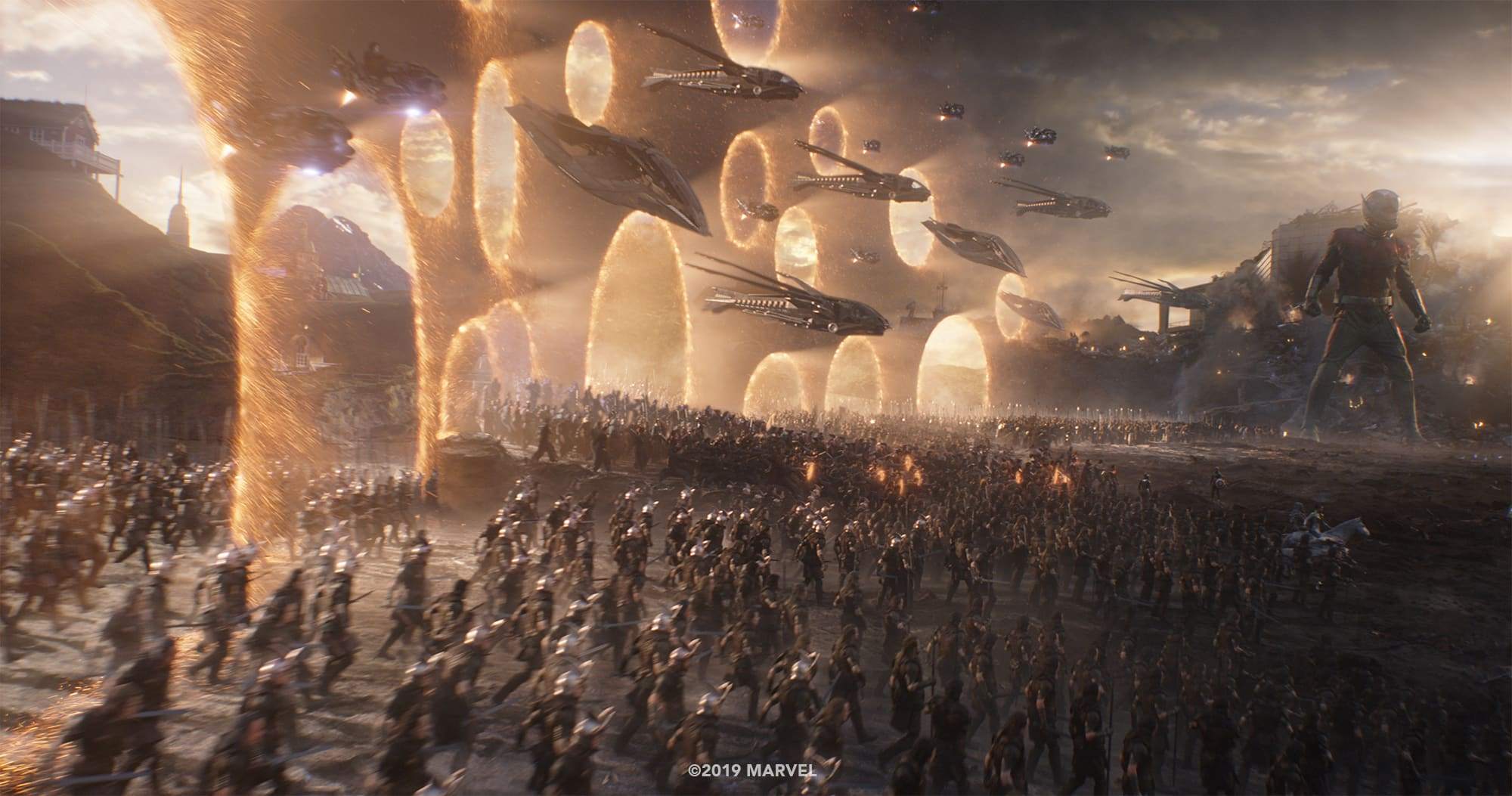 Avengers Endgame Final Battle - HD Wallpaper 