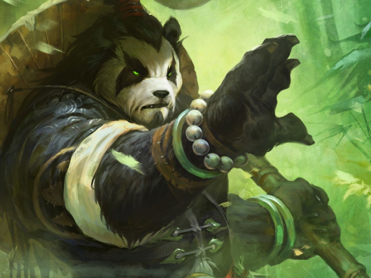 Wow Pandaren - HD Wallpaper 