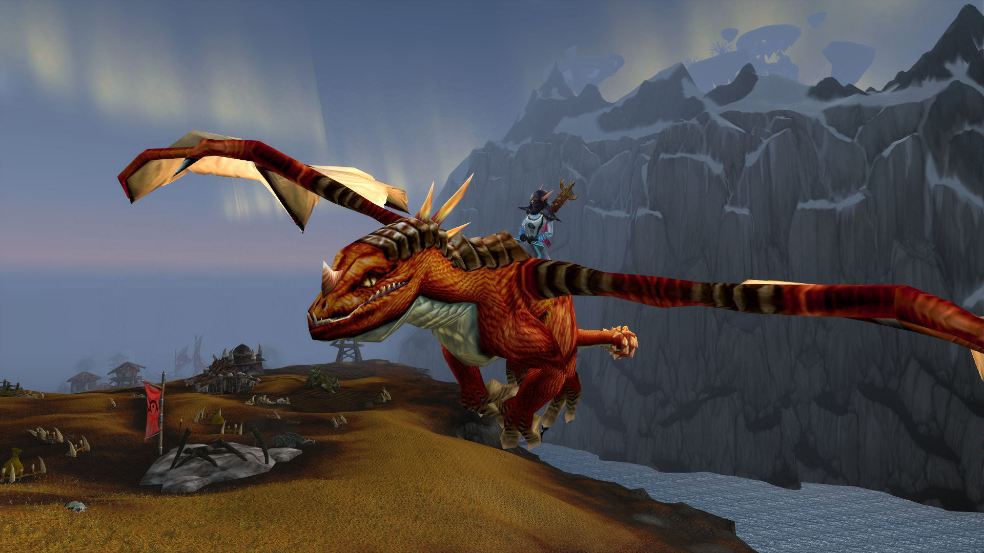 Dragon Warcraftt Wallpapers, Dragon Fantasy Wallpapers, - World Of Warcraft Dragon - HD Wallpaper 