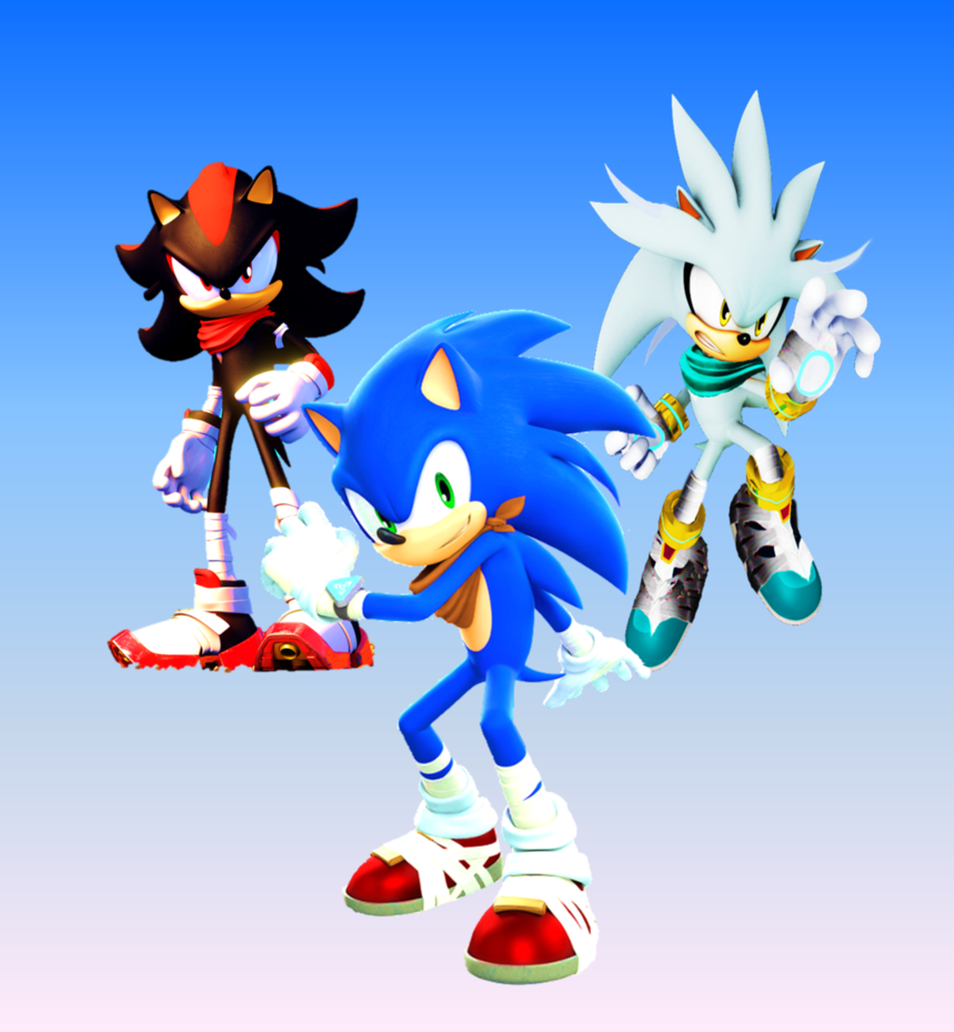 Sonic Shadow And Silver Wallpapers - Sonic Boom Sonic Shadow Silver - HD Wallpaper 