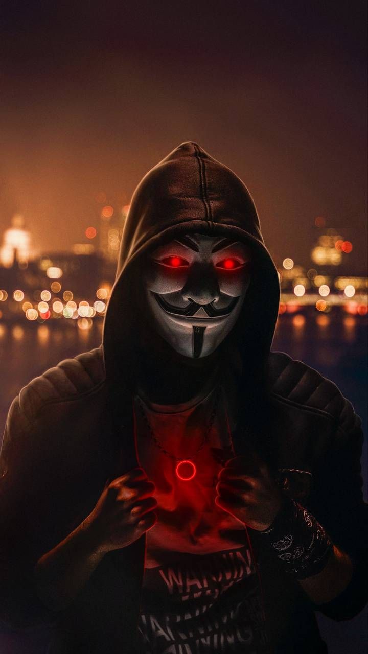 Iphone Wallpaper Anonymous - HD Wallpaper 