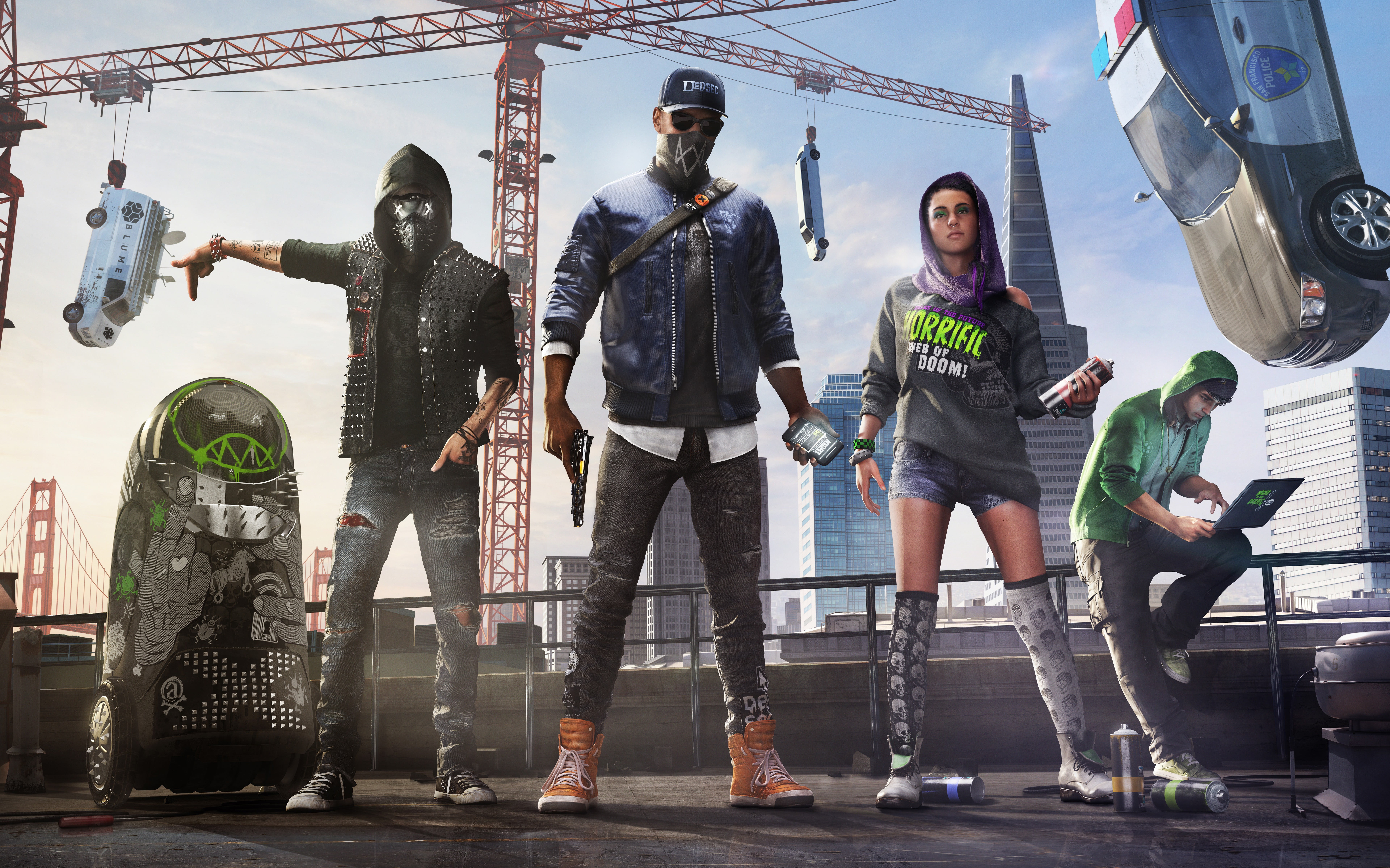 Watch Dogs 2 Pc - HD Wallpaper 