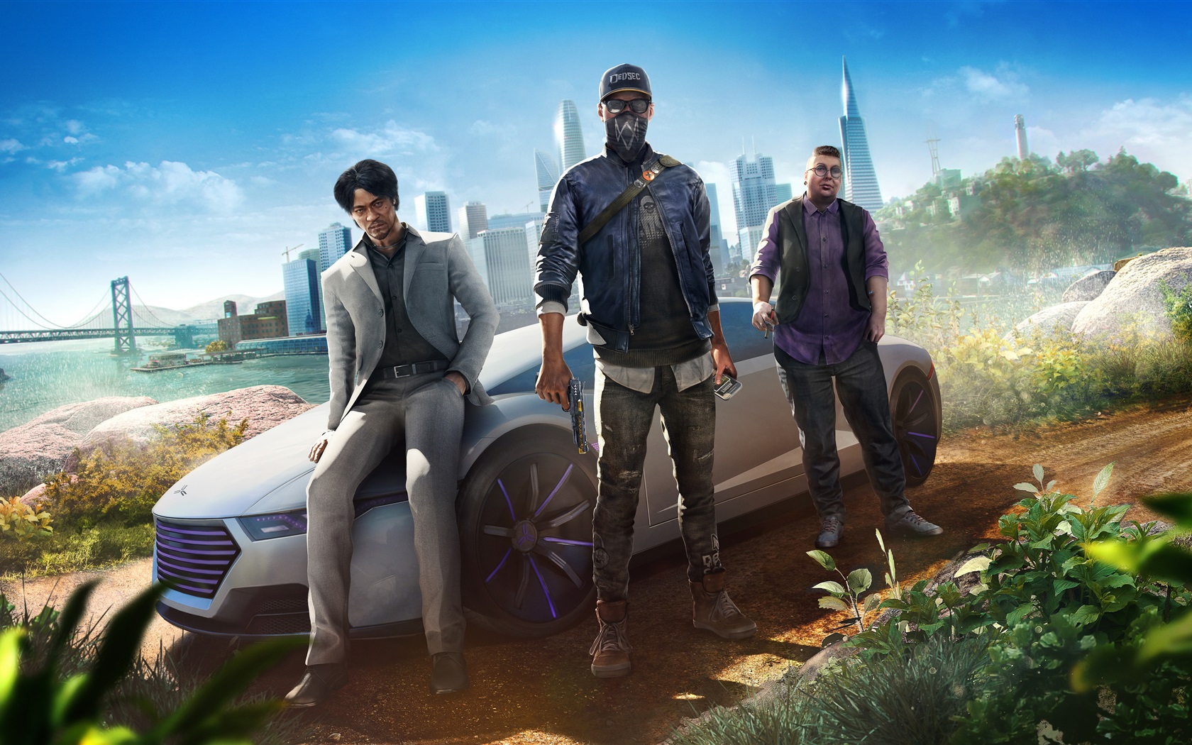 4k Wallpapers Watch Dogs 2 - HD Wallpaper 