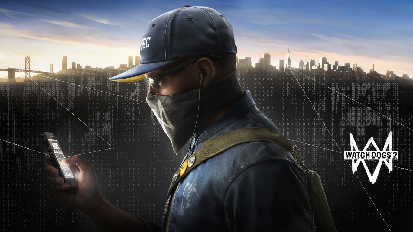 Watch Dogs 2, Marcus, Profile View, Hacker, Earphone - Watch Dogs 2 Hd - HD Wallpaper 