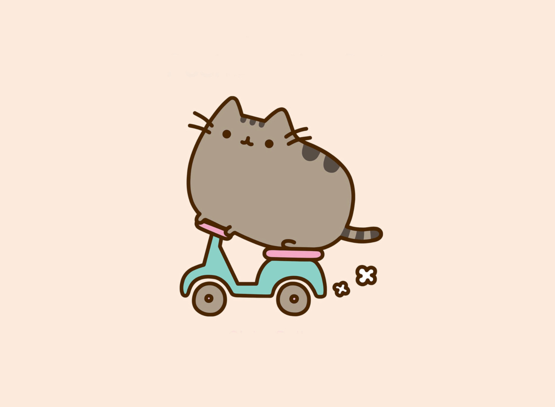 Pusheen The Cat Book - HD Wallpaper 