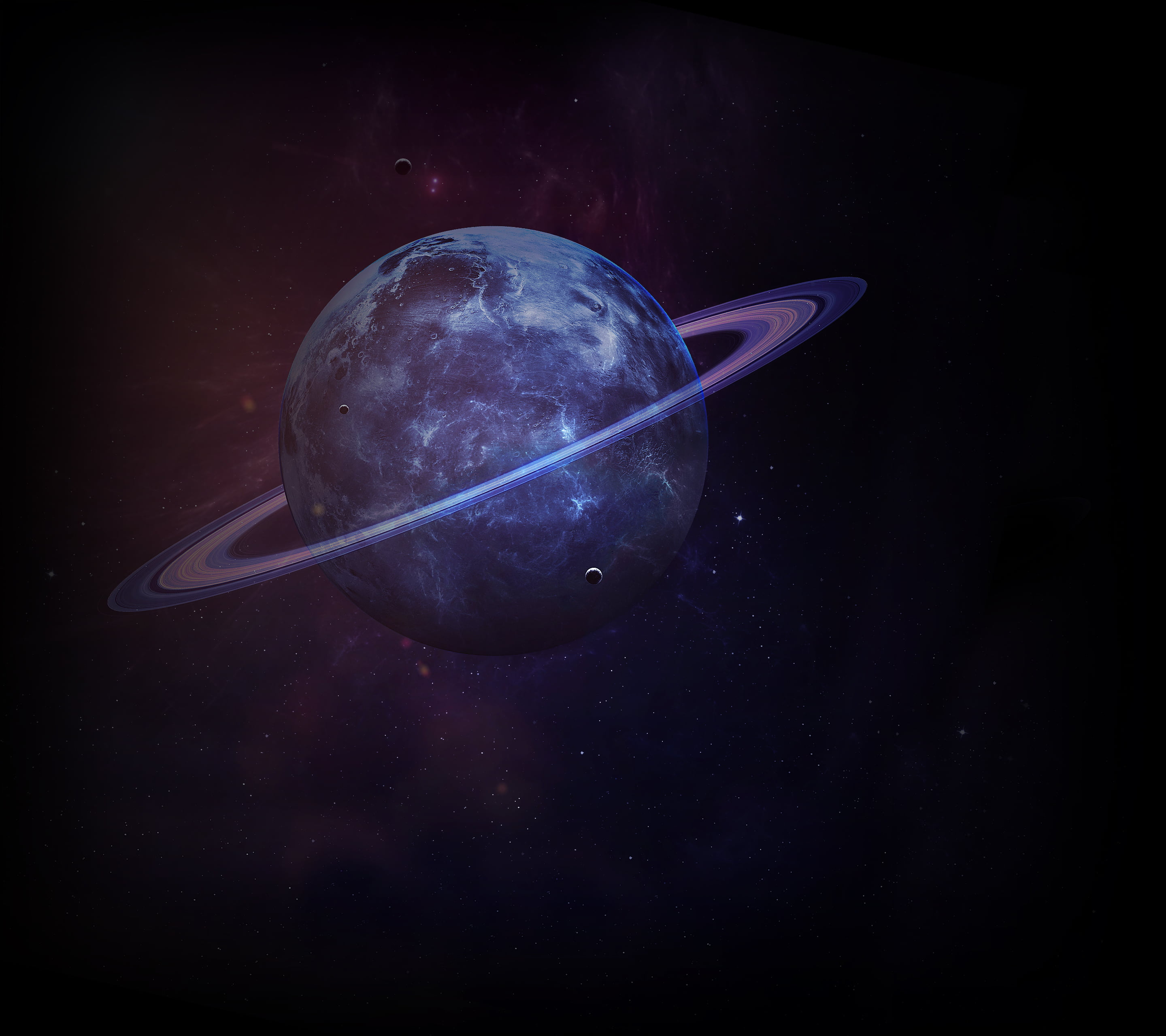 Galaxy Saturn Planet - HD Wallpaper 