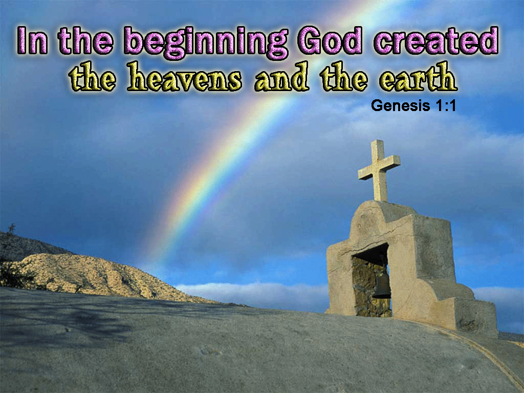 1 The Creation Christian Wallpaper Free Download - Church Rainbow - HD Wallpaper 