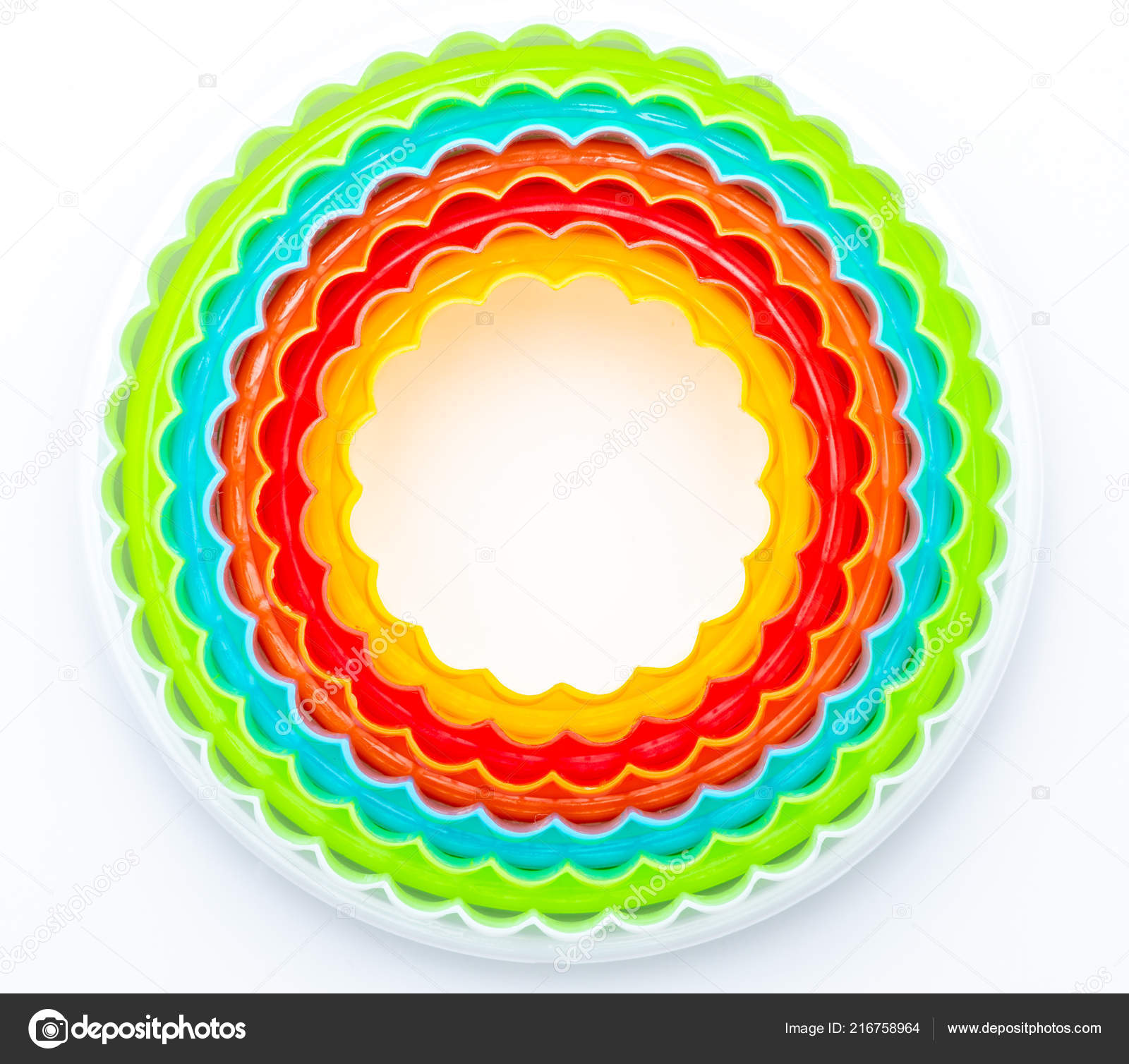 Background Rainbow Circle - HD Wallpaper 