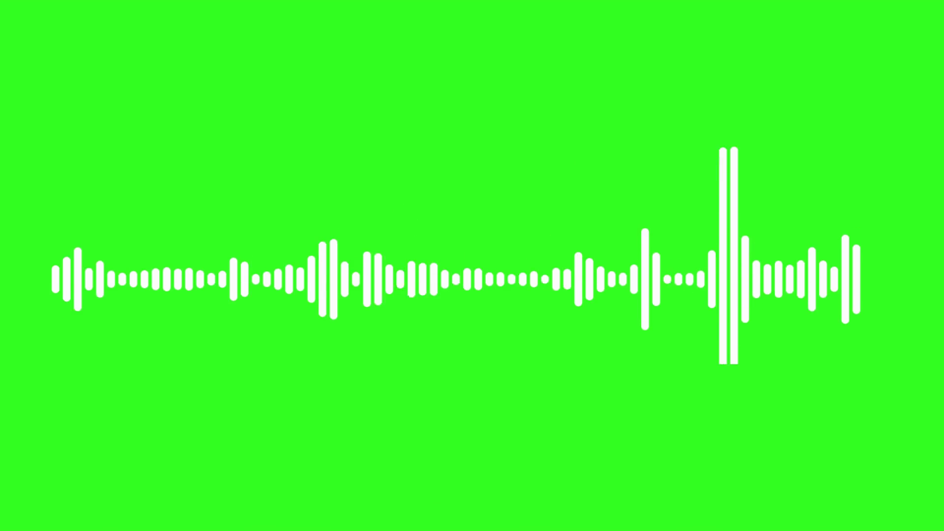 Green Screen Audio Spectrum Gif - HD Wallpaper 