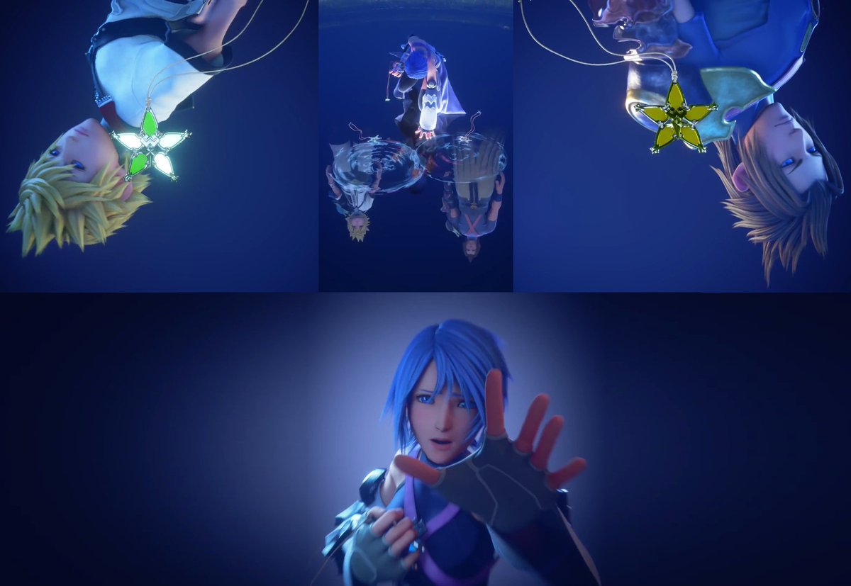 Aqua Terra Ventus Kingdom Hearts - HD Wallpaper 
