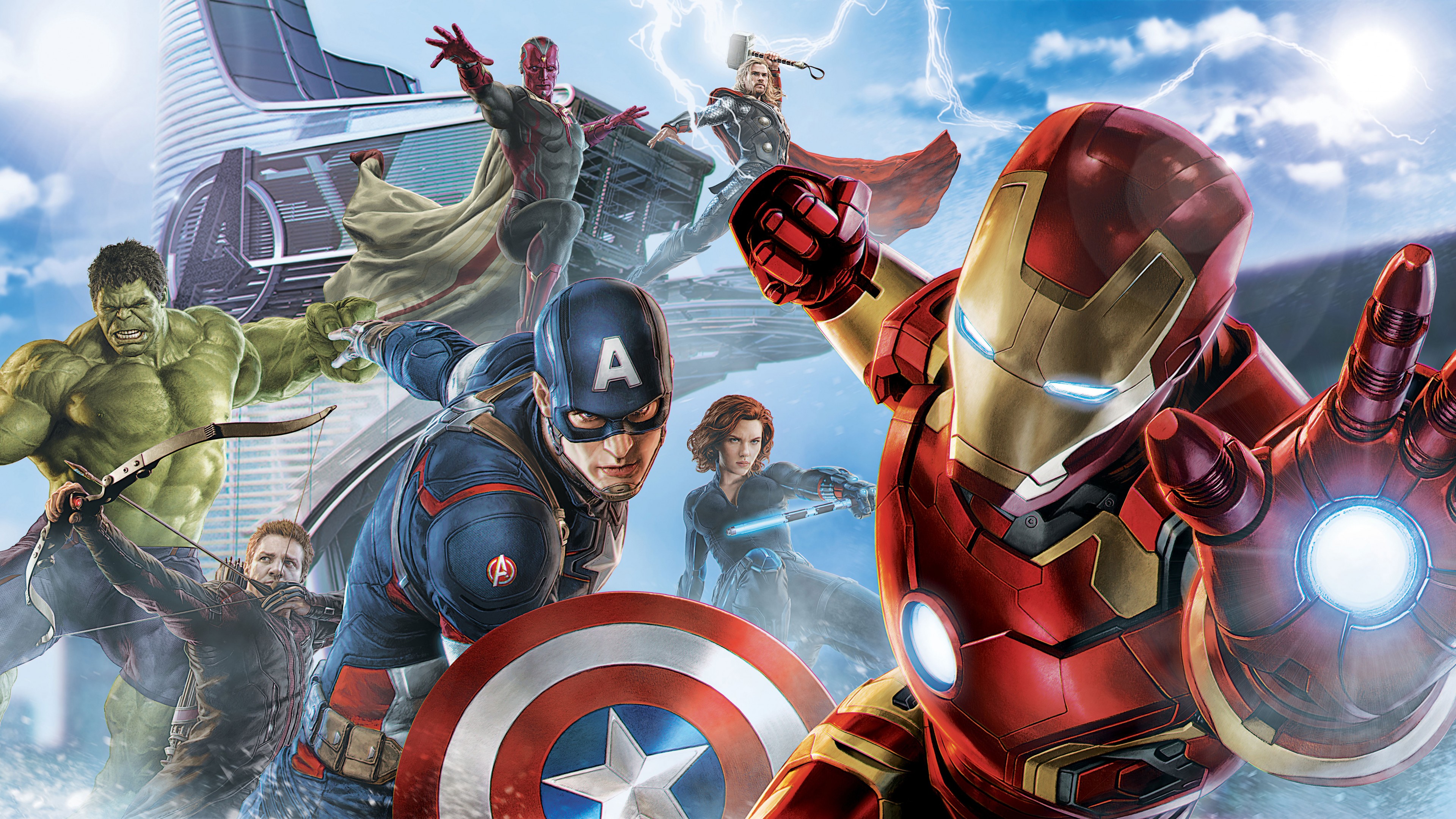 Avengers 2k - HD Wallpaper 
