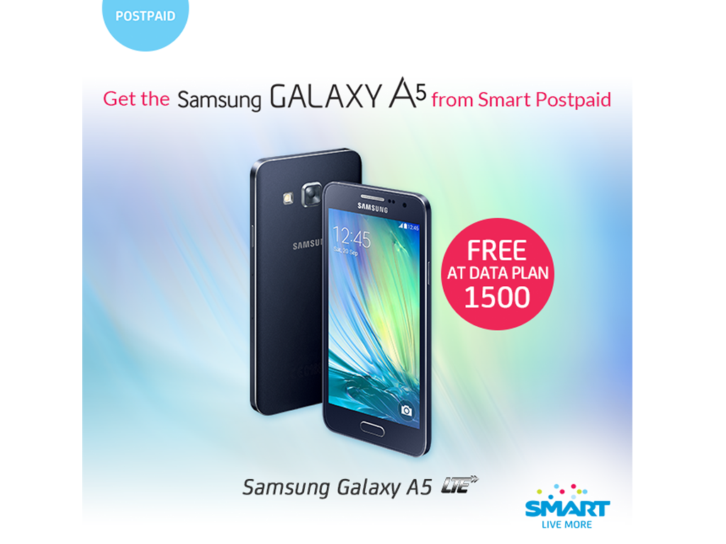 Samsung Galaxy A5 Is Free At Data Plan 1500 - Smart Postpaid Promo 2018 - HD Wallpaper 