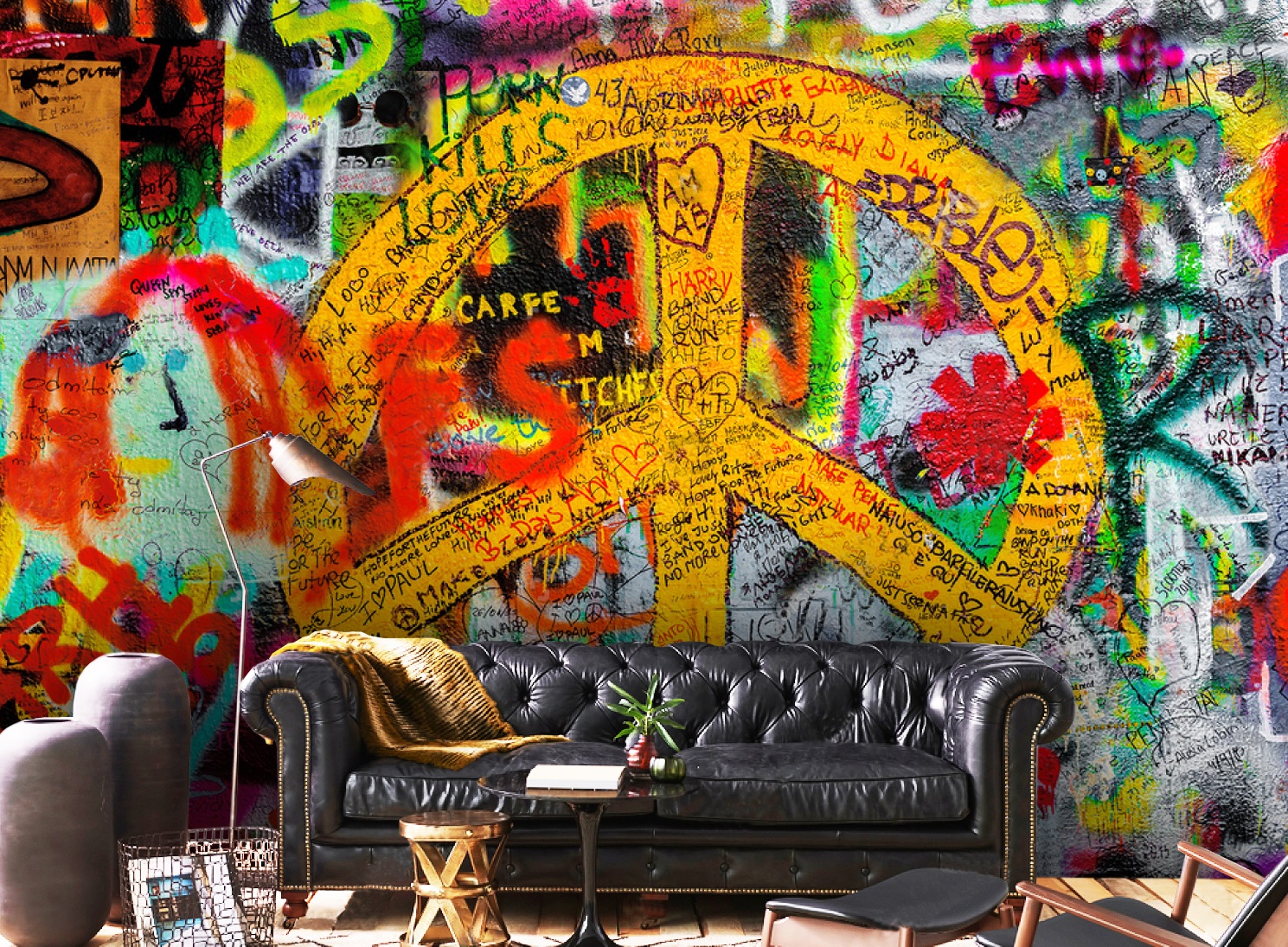 Graffiti Wall - HD Wallpaper 