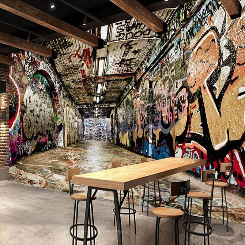 3d Bar Wall Graffiti - HD Wallpaper 