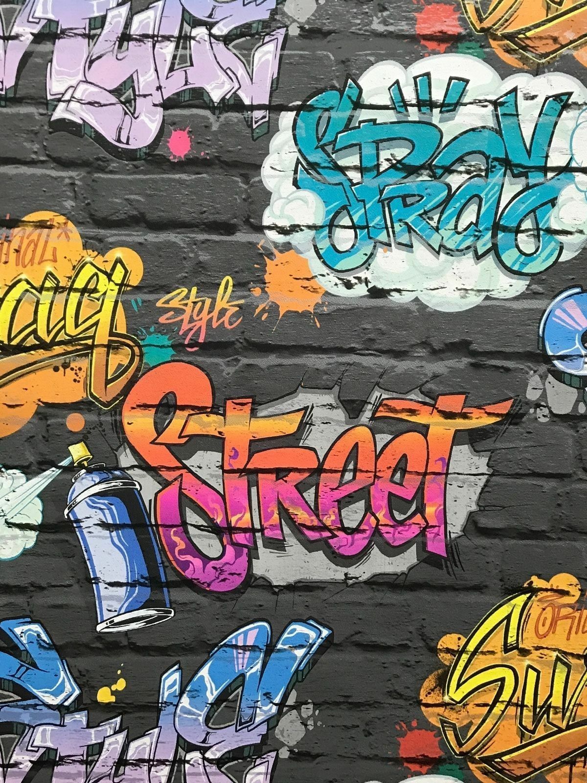 Uk Street Style Graffiti - HD Wallpaper 