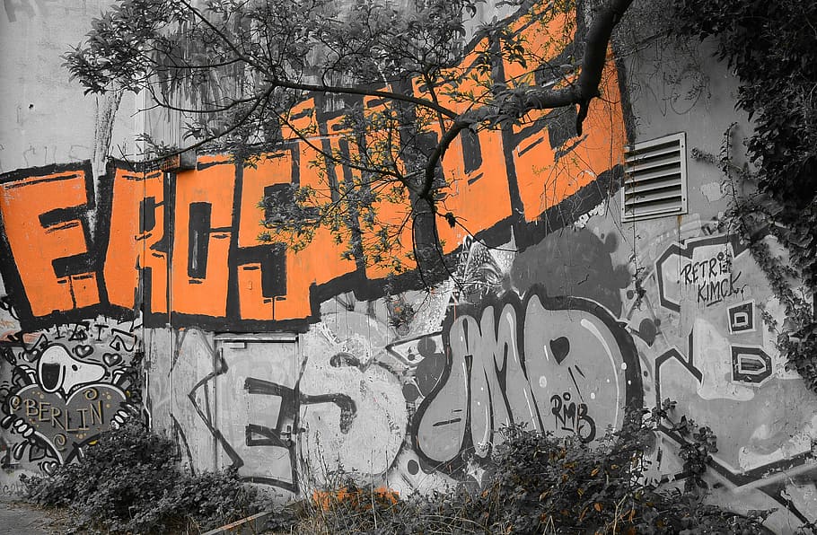 Graffiti, Street Art, Urban Art, Sprayer, Mural, Berlin, - Street Art - HD Wallpaper 
