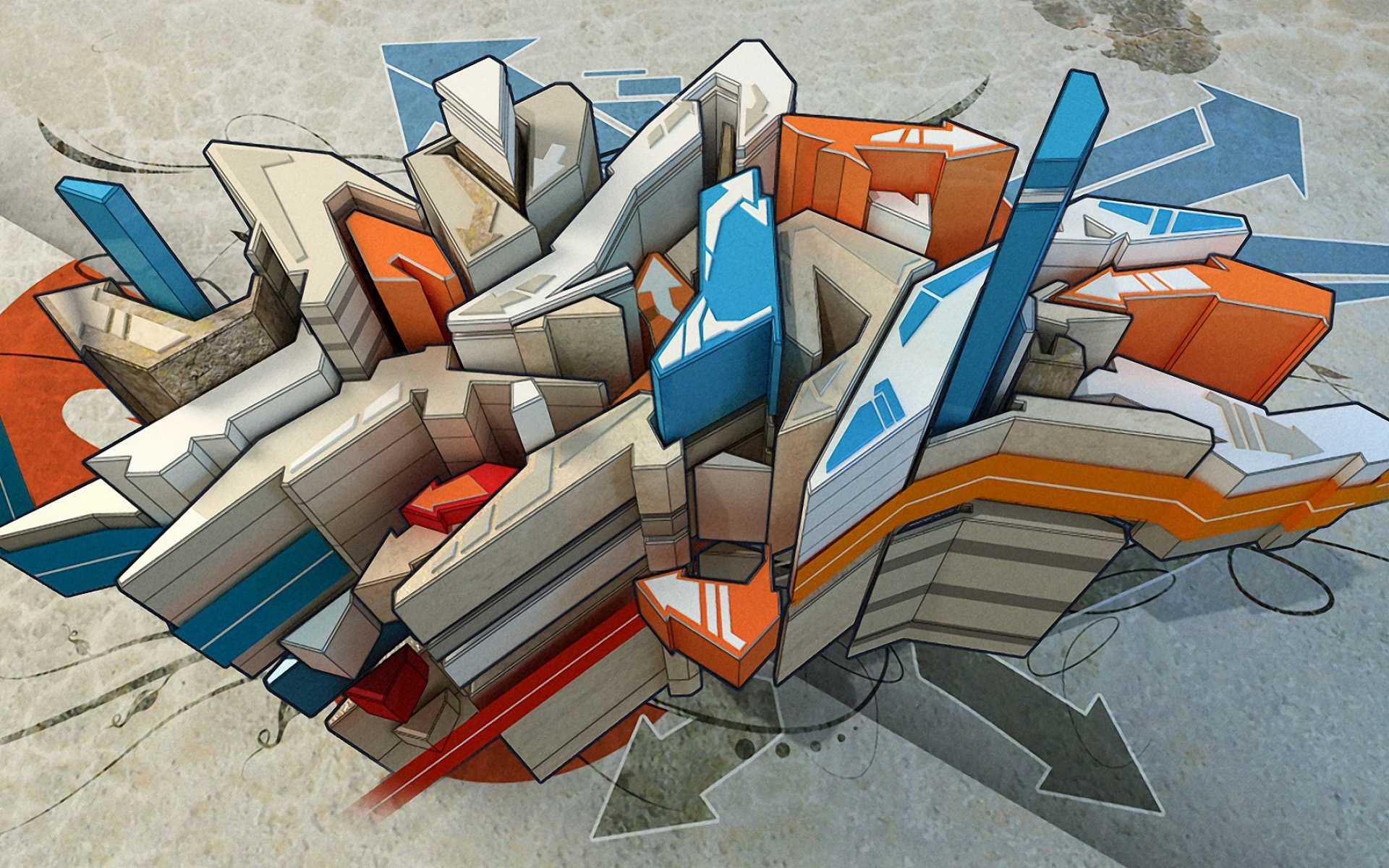 City District Building Graffiti - Graffiti Wallpaper Iphone Spiderman - HD Wallpaper 