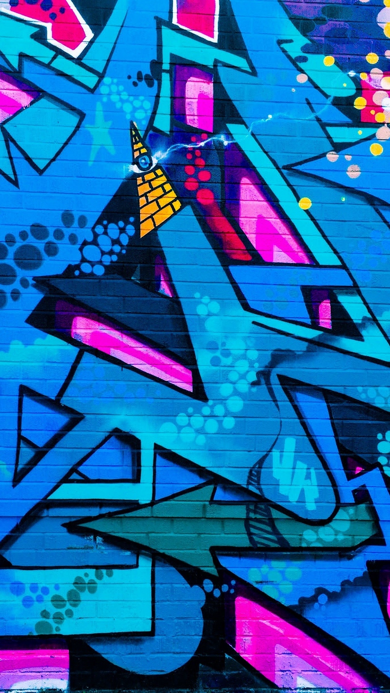 Wallpaper Graffiti, Street Art, Colorful, Wall, Urban - Rocco Hunt Feat J Ax Boomdabash Ti Volevo Dedicare - HD Wallpaper 