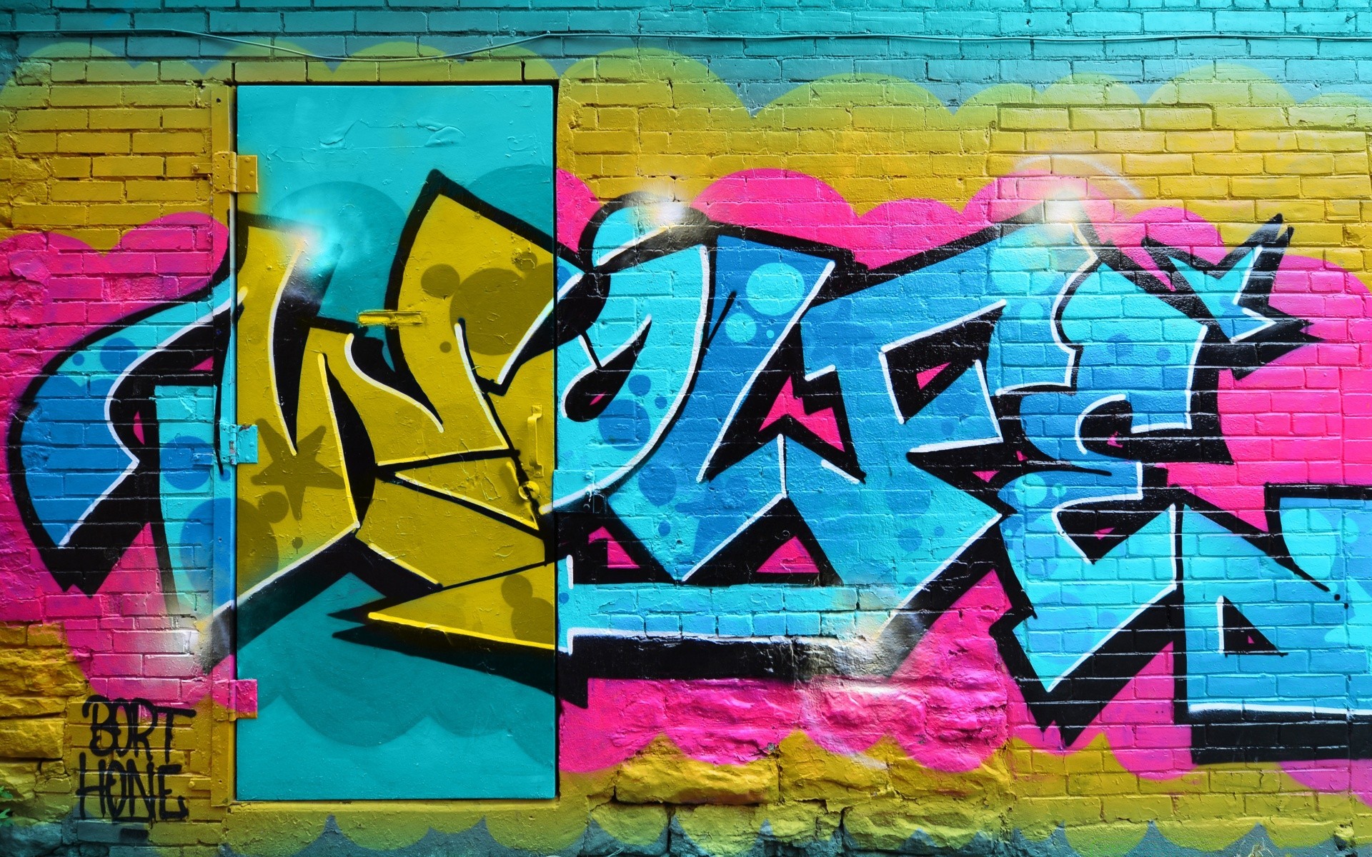 Graffiti Vandalism Spray Airbrush Wall Mural Art Artistic - Graffiti Art - HD Wallpaper 