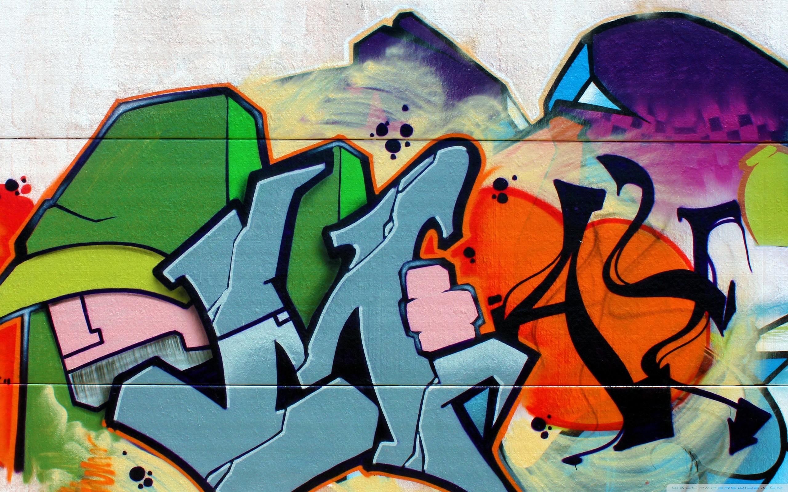 Graffiti Wallpaper Iphone 5s - HD Wallpaper 