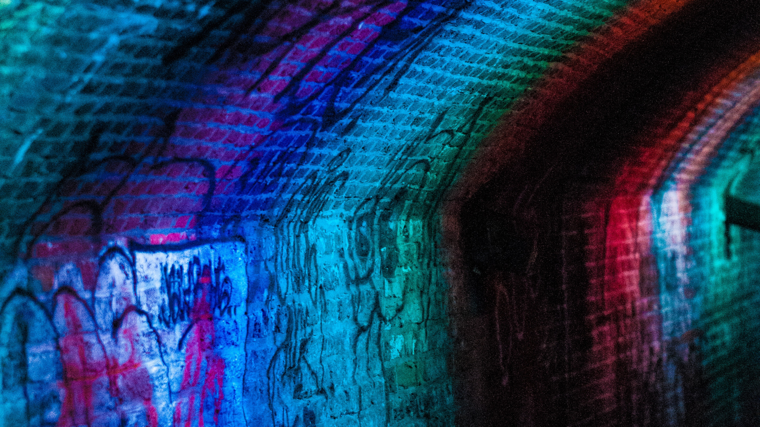 Wallpaper Of Wall, Graffiti, Multicolored, Brick Background - Graffiti Hd - HD Wallpaper 