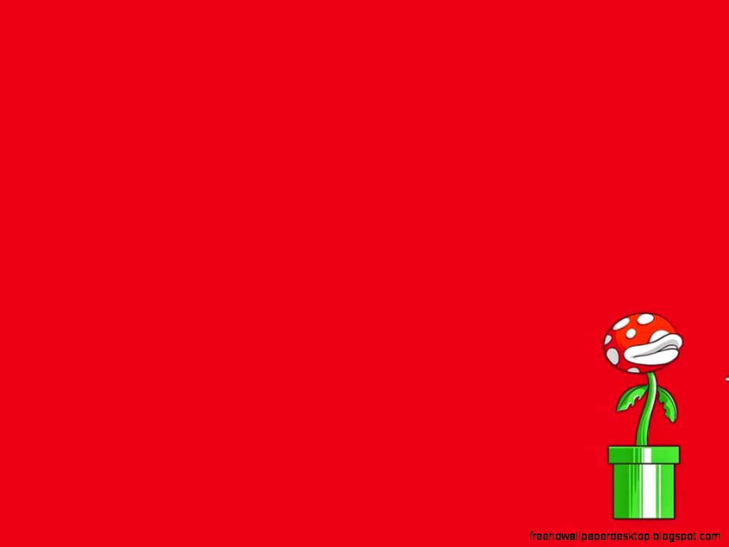 Wallpapers Minimalistic Mario Bros Cartoons Funny Mushrooms - Chow Hon Lam - HD Wallpaper 