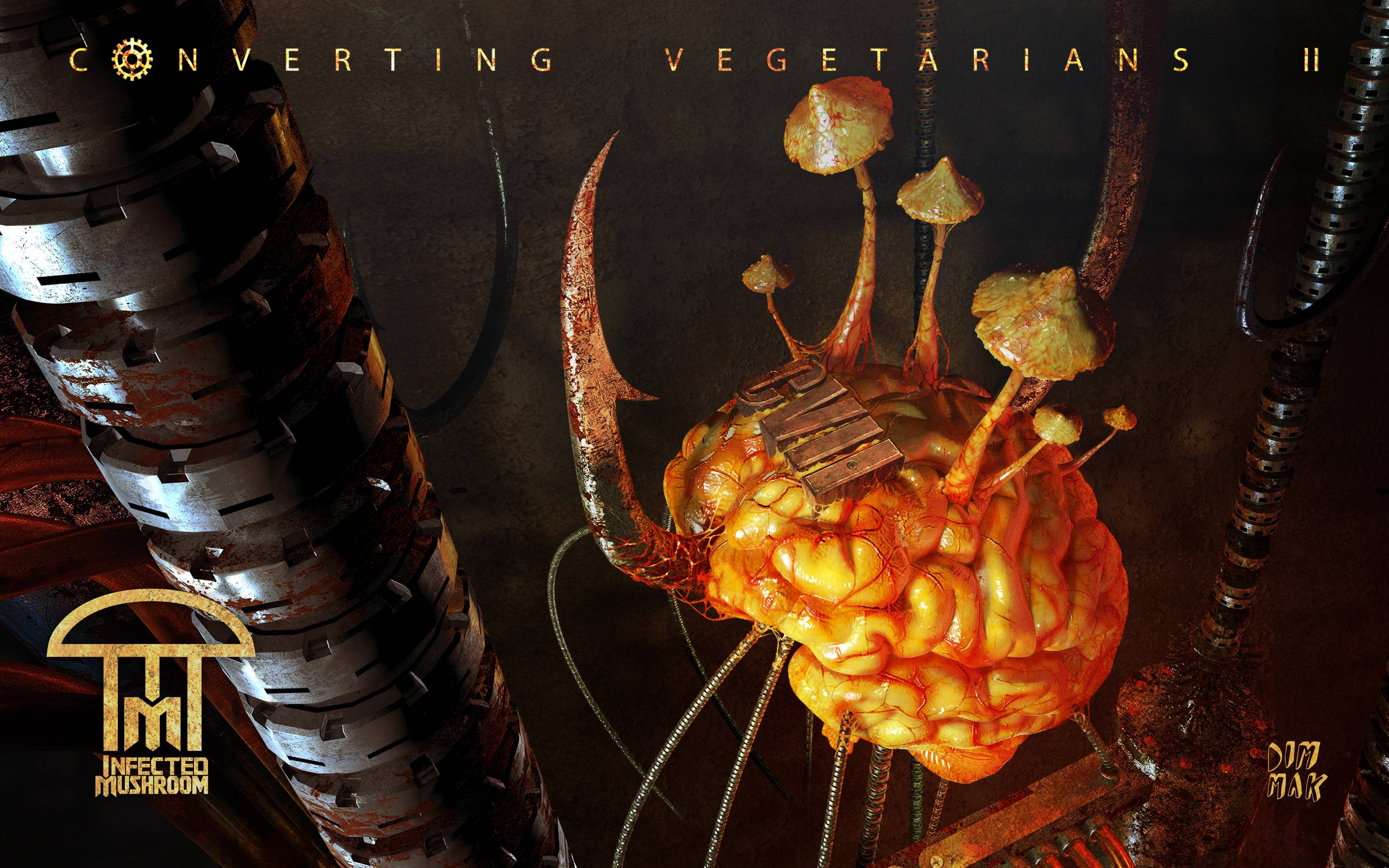 Infected Mushroom Converting Vegetarians Ii - HD Wallpaper 