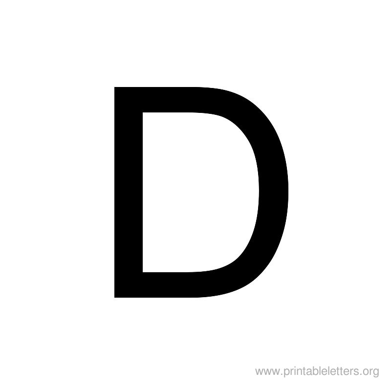 printable letter uppercase d 800x800 wallpaper teahub io