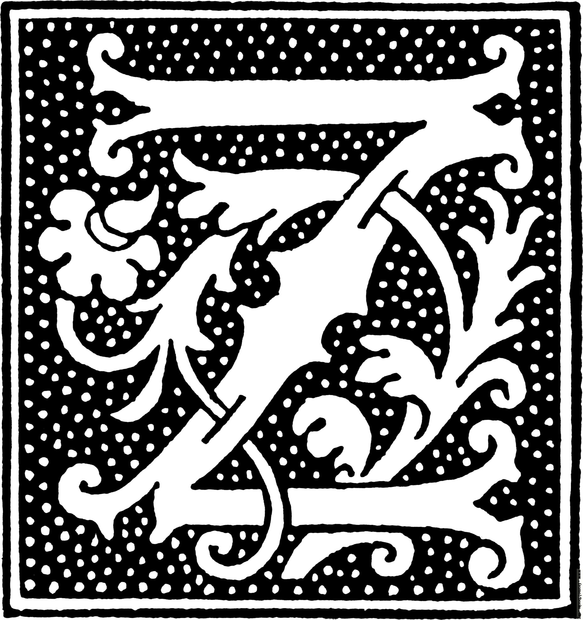 Initial Letter Z From Beginning Of The 16th Century - Initial Letter Z - HD Wallpaper 