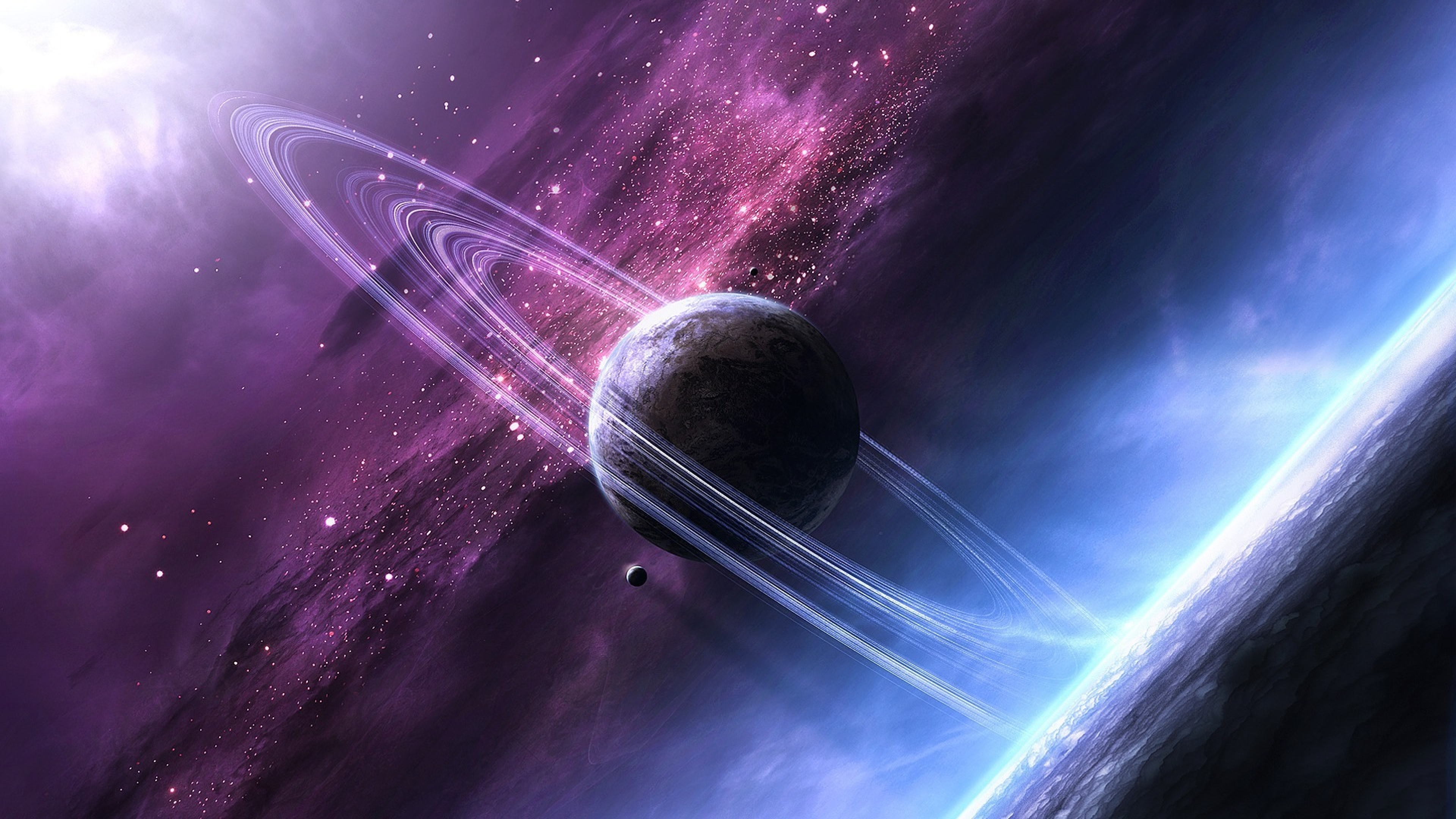Saturno Wallpaper Hd - HD Wallpaper 