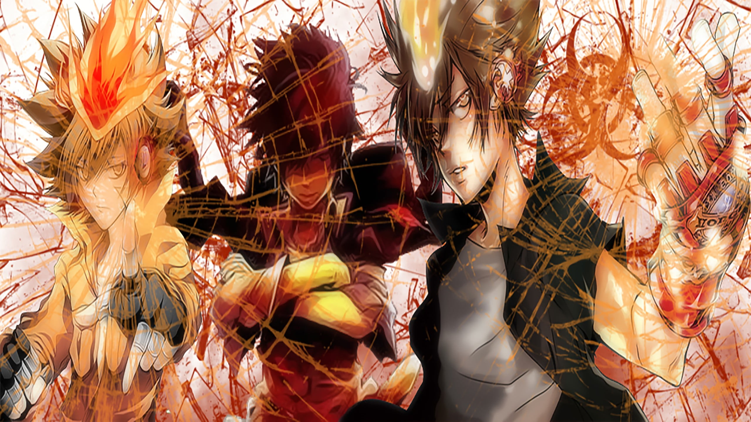 Katekyo Hitman Reborn Abused Tsuna - HD Wallpaper 