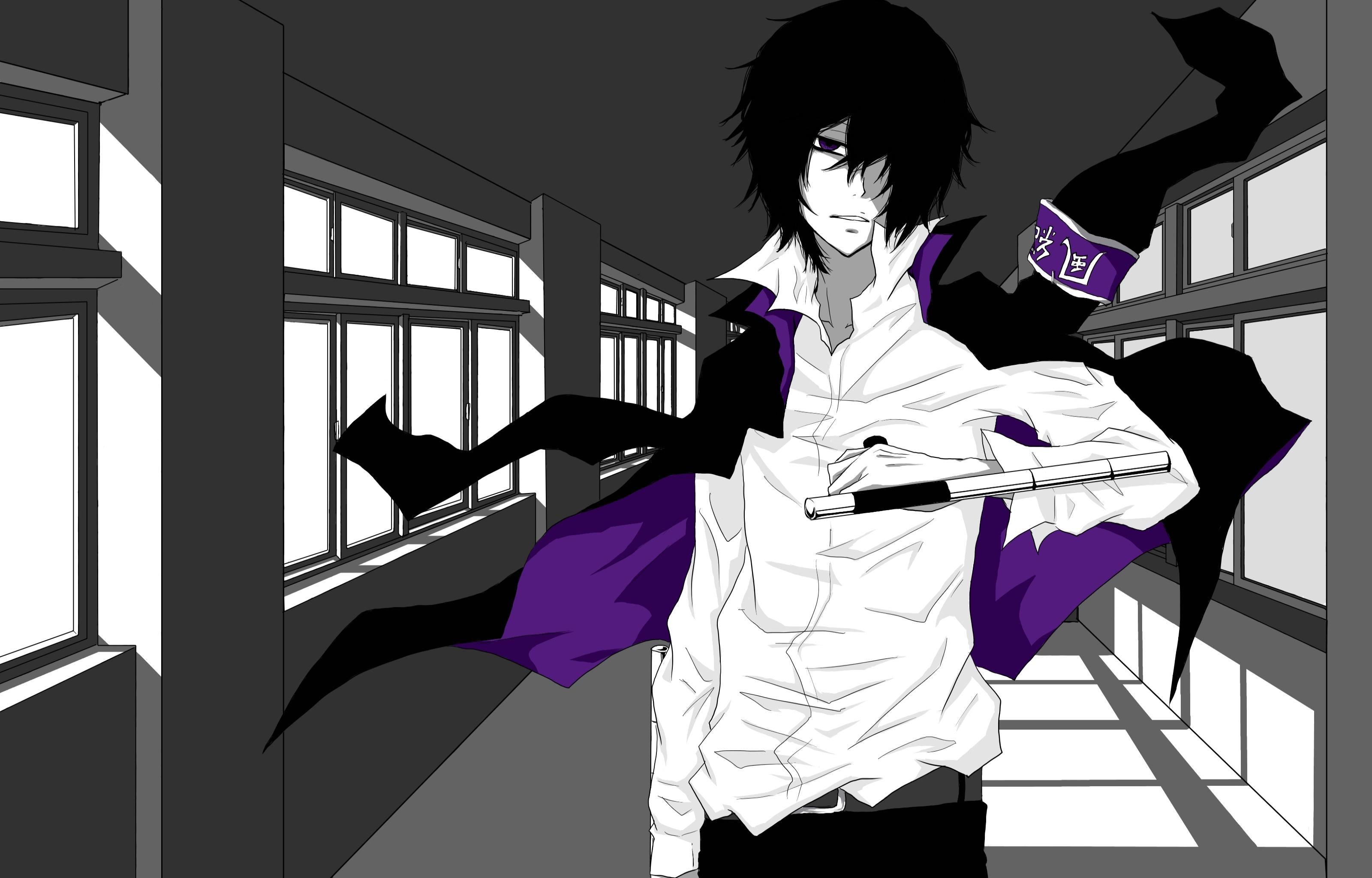 Download Hd Katekyo Hitman Reborn Desktop Wallpaper - Hibari Kyoya Wallpaper Hd - HD Wallpaper 