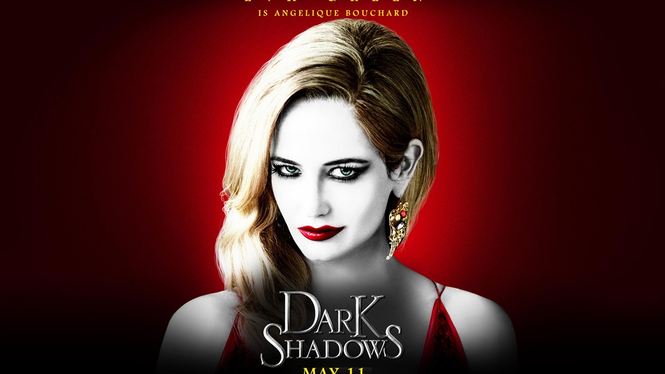 Eva Green In Dark Shadows Widescreen Wallpaper - Eva Green From Dark Shadow - HD Wallpaper 