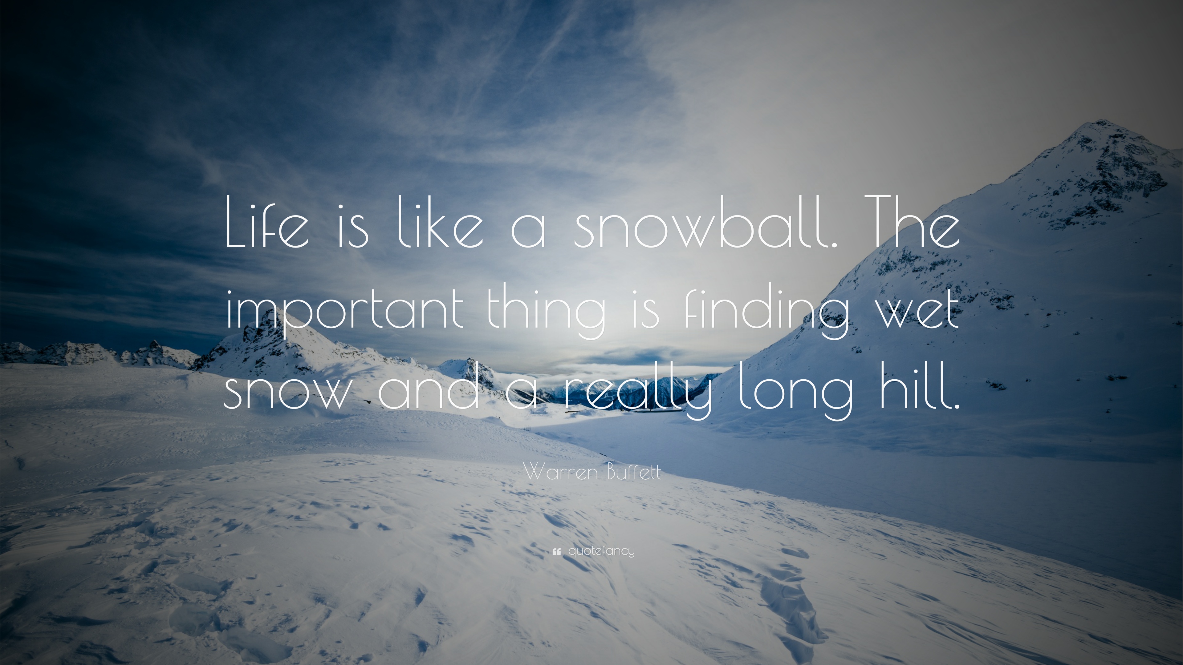 Warren Buffett Quote - Ice Climbing Quotes - HD Wallpaper 