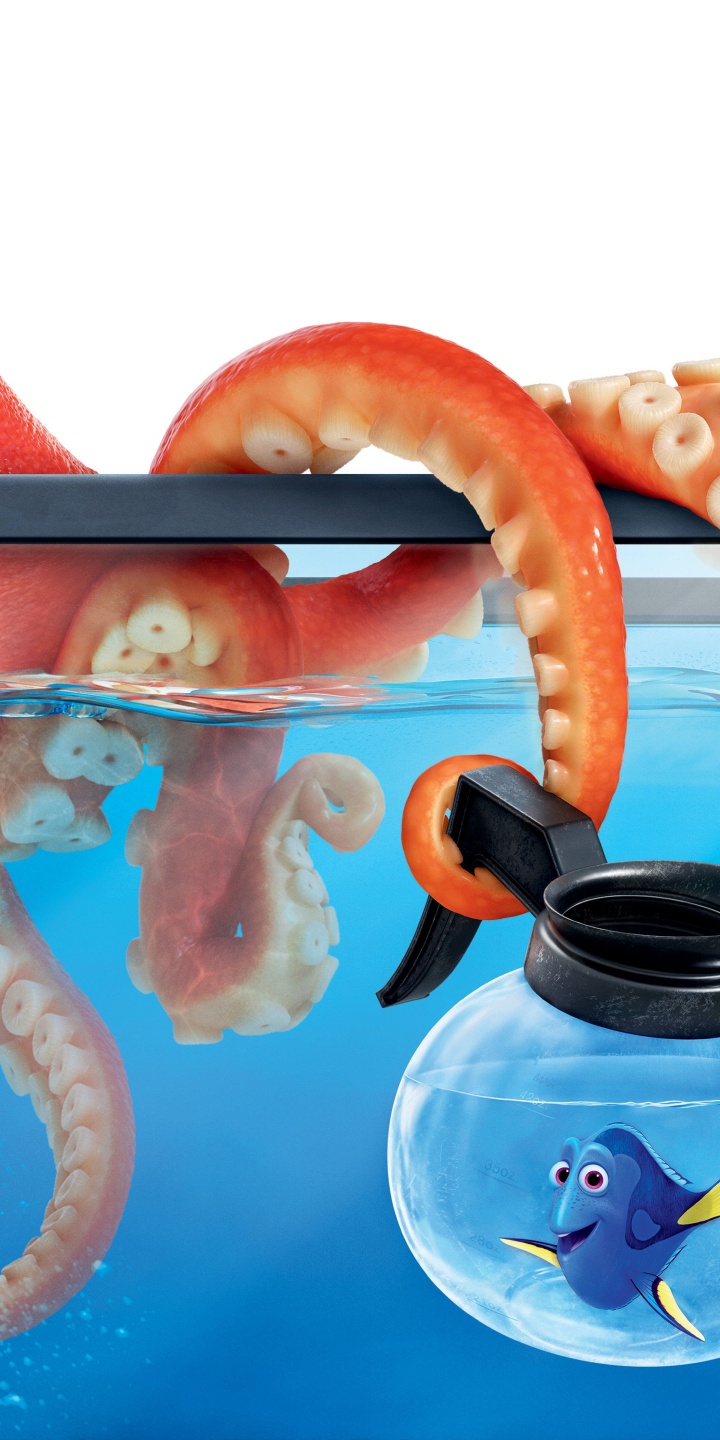 Htc Desire 12 Wallpapers - Finding Dory Hank Hd - HD Wallpaper 