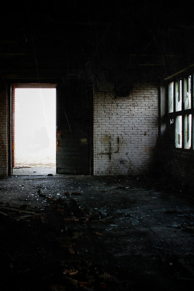 Abandoned Building Iphone Wallpapwr - HD Wallpaper 