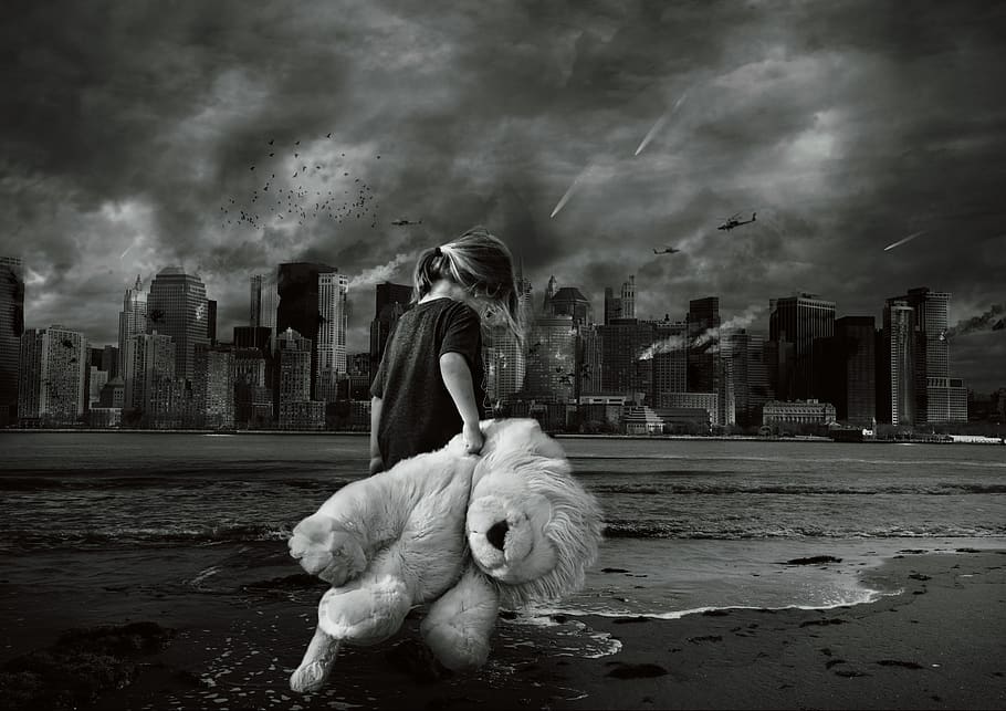 Disaster, City, Apocalypse, Destruction, Building, - Christian Views On The End Of The World - HD Wallpaper 