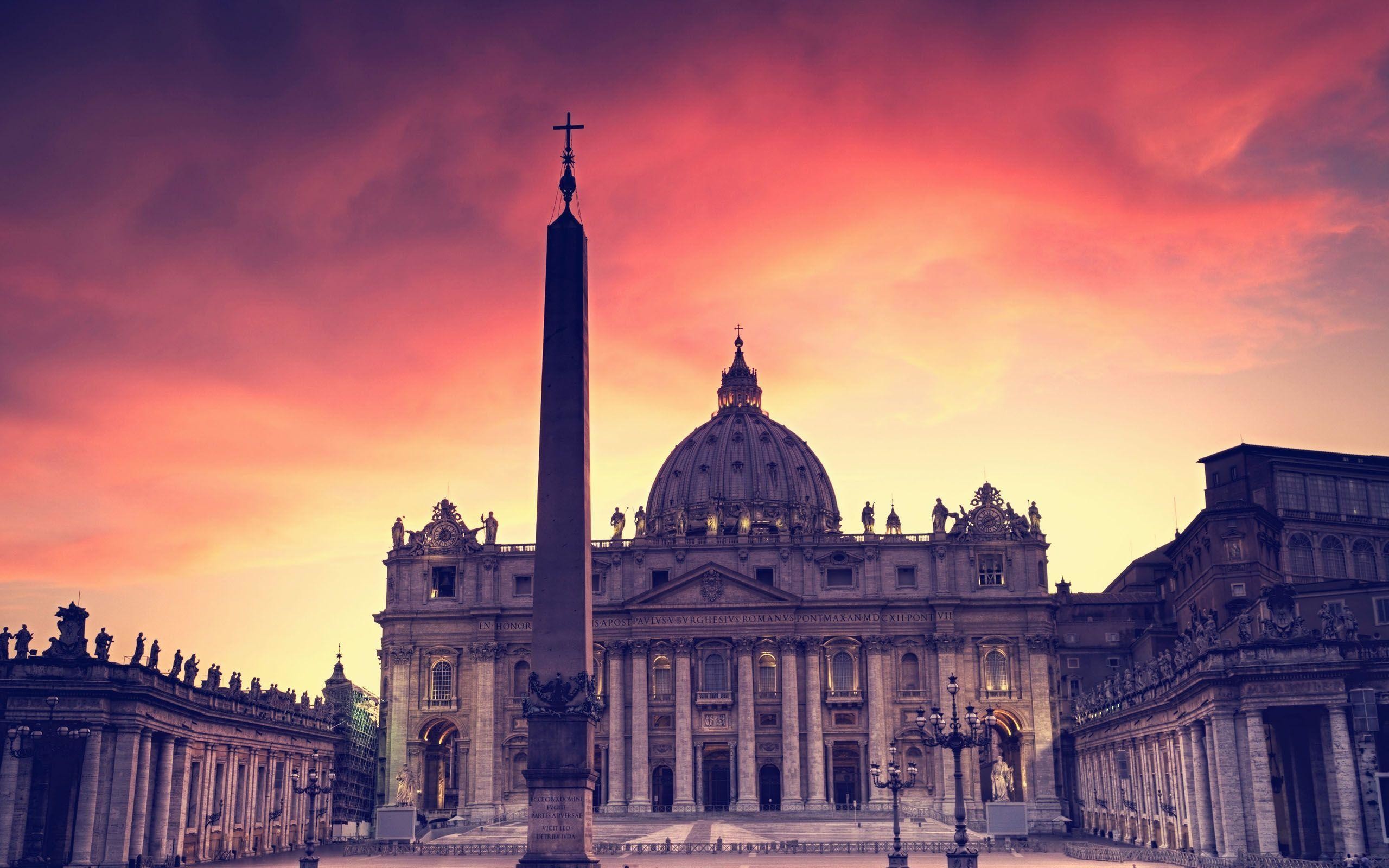 2560x1600, The Vatican City - Saint Peter's Square - HD Wallpaper 