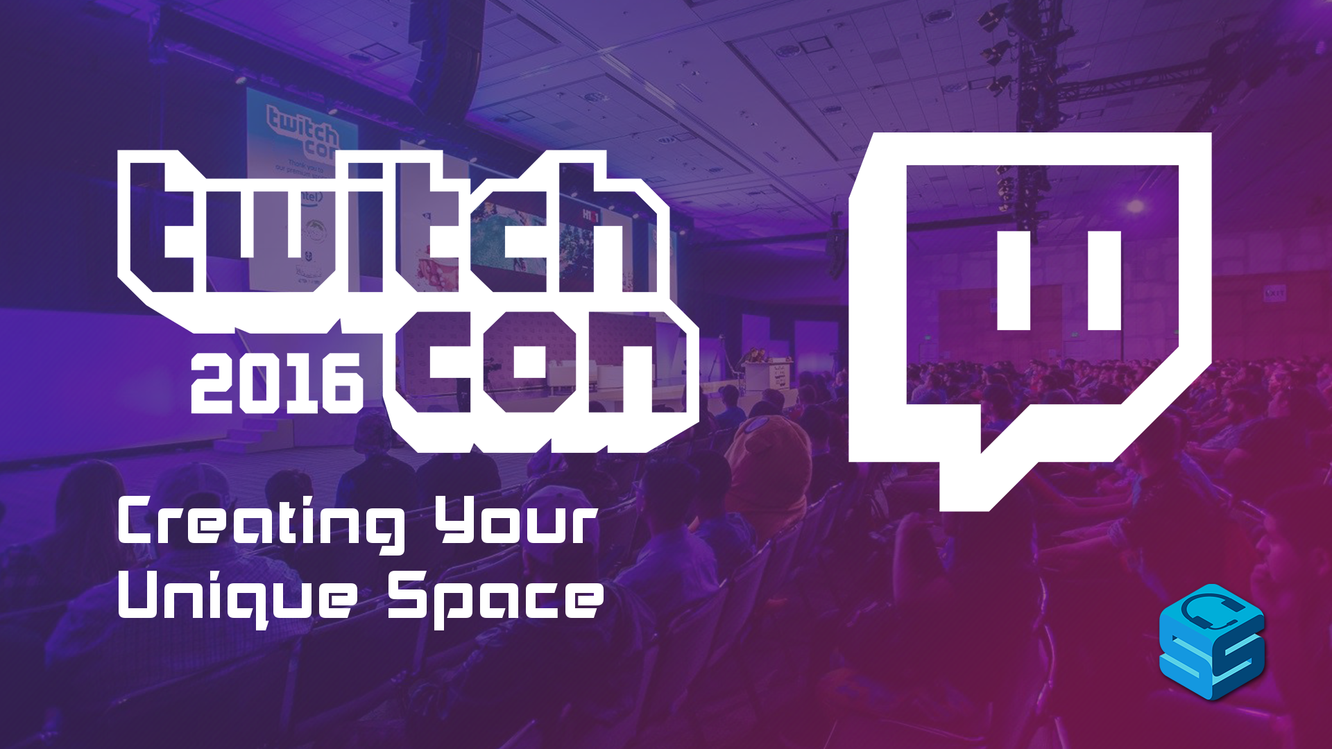 Creating Your Unique Space Twitchcon - Twitch.tv - HD Wallpaper 