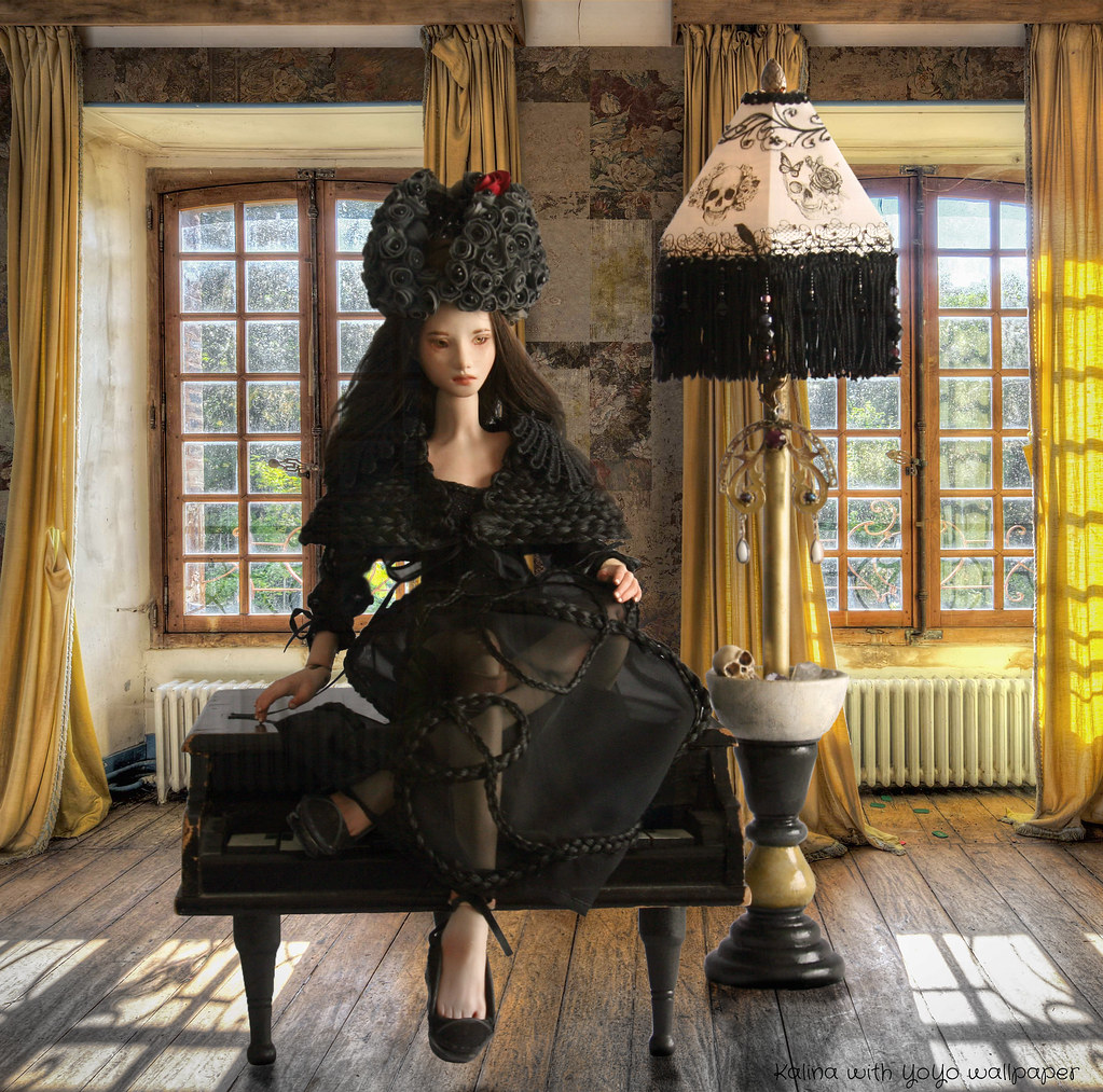 Empty Room With Curtains - HD Wallpaper 